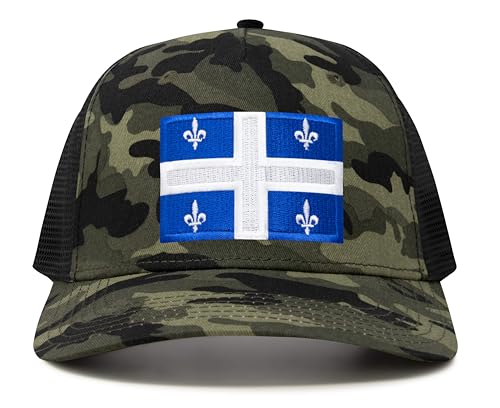 Image of International Tie State Hat for Men and Women, Adjustable Snapback Trucker Baseball Cap with Embroidered Patch
