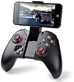  PowerLead Wireless Game Controller, Mobile Wireless Gamepad Support Phone, PC (Windows XP/7/8/8.1/10) PS3, Android, Vista, TV Box Portable Gaming Joystick Handle