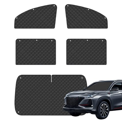 Pare-soleil de voiture lot de 5 pour le camping le garage et vos voyages en famille
