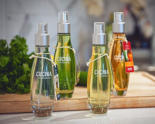 Fruits & Passion [Cucina] Sea Salt & Amalfi Lemon Kitchen Mist Fragrance, 100Ml - Water-Based Air Fresheners For Home & Kitchen Room & Linen Spray #TOP4