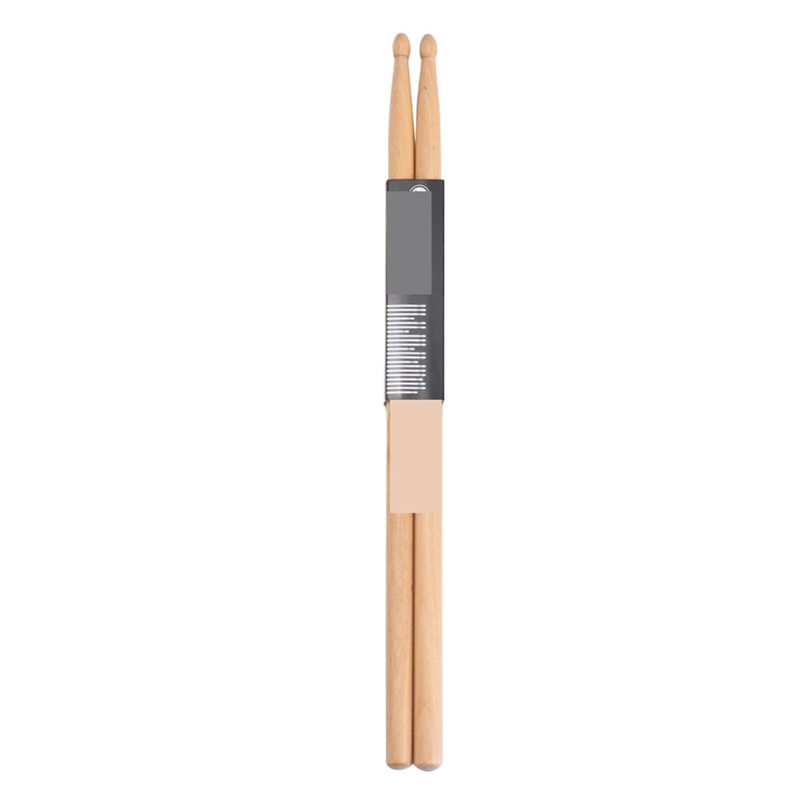 TrommelstöCke 2 Pair Wood Black 5A Drum Sticks Classic Maple Wood Teardrop Head Drumsticks Musical Instruments Accessories FüR Schlagzeug