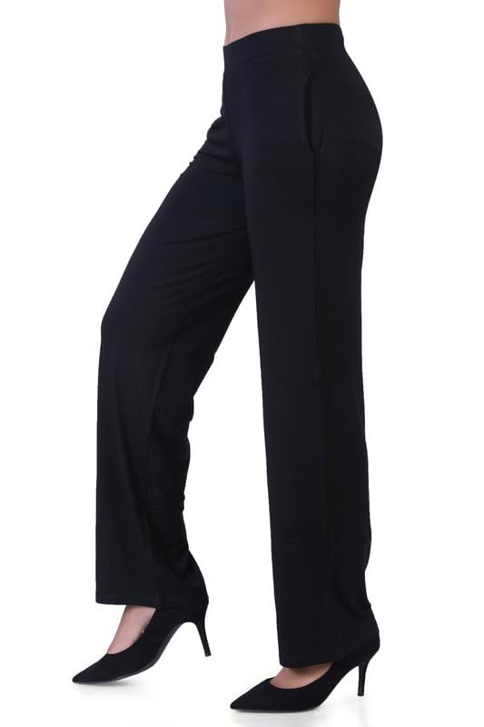 Image of Women's Solid Regular FIT Parallel Pant