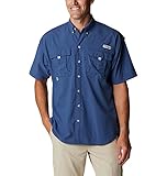 Columbia Men's Standard Bahama Ii Short Sleeve Shirt, Night Tide, XX-Large