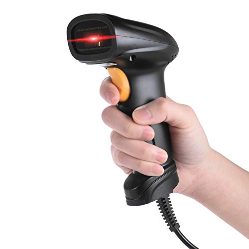 Handheld 1D USB Manual de Barcode Scanner Código de Barras Leitor Suporte Auto Scanning Bi-direciona