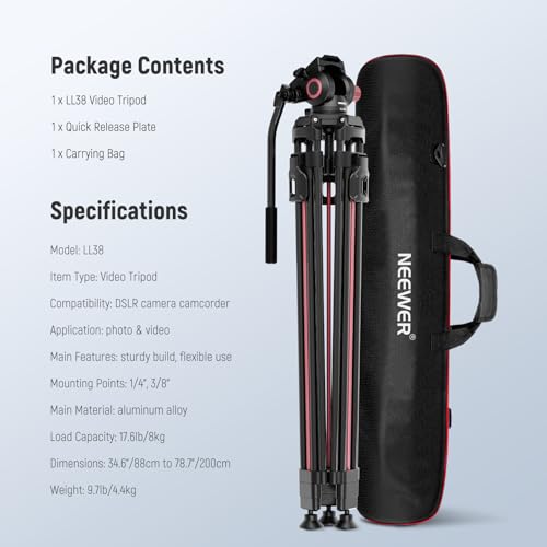 Neewer 79-inch Tripod thumbnail 9