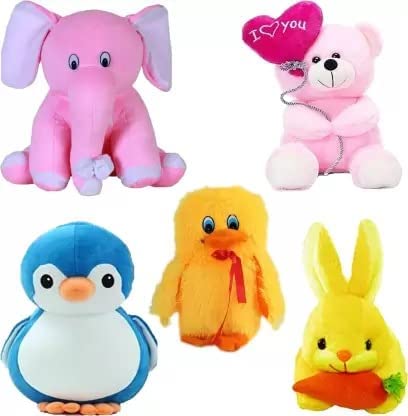 Future Shop Combo of 4 Animals Soft Toy for Kids, Baby Playing Soft Toy Best Stuff Toys for Kids Birthday Gift, Adorable Plush Soft Toys for Baby Boys and Girls Kids (B0BJ1ZS31X) Amazon Price History, Amazon Price Tracker