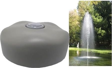 EasyPro Pond Products ACF1 Fountain Head Rocket Nozzle with 24" Float