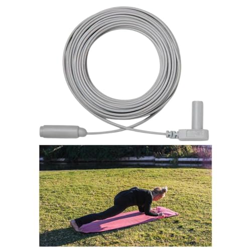 Repuesto de cable de conexión a tierra gris de 12.5 M para manta y almohada de ejercicio suave 5