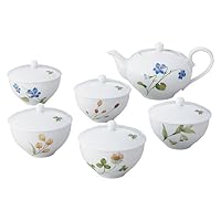 Amazon.co.jp: Noritake ノリタケ 湯呑 絵変り セット 156cc あづまの