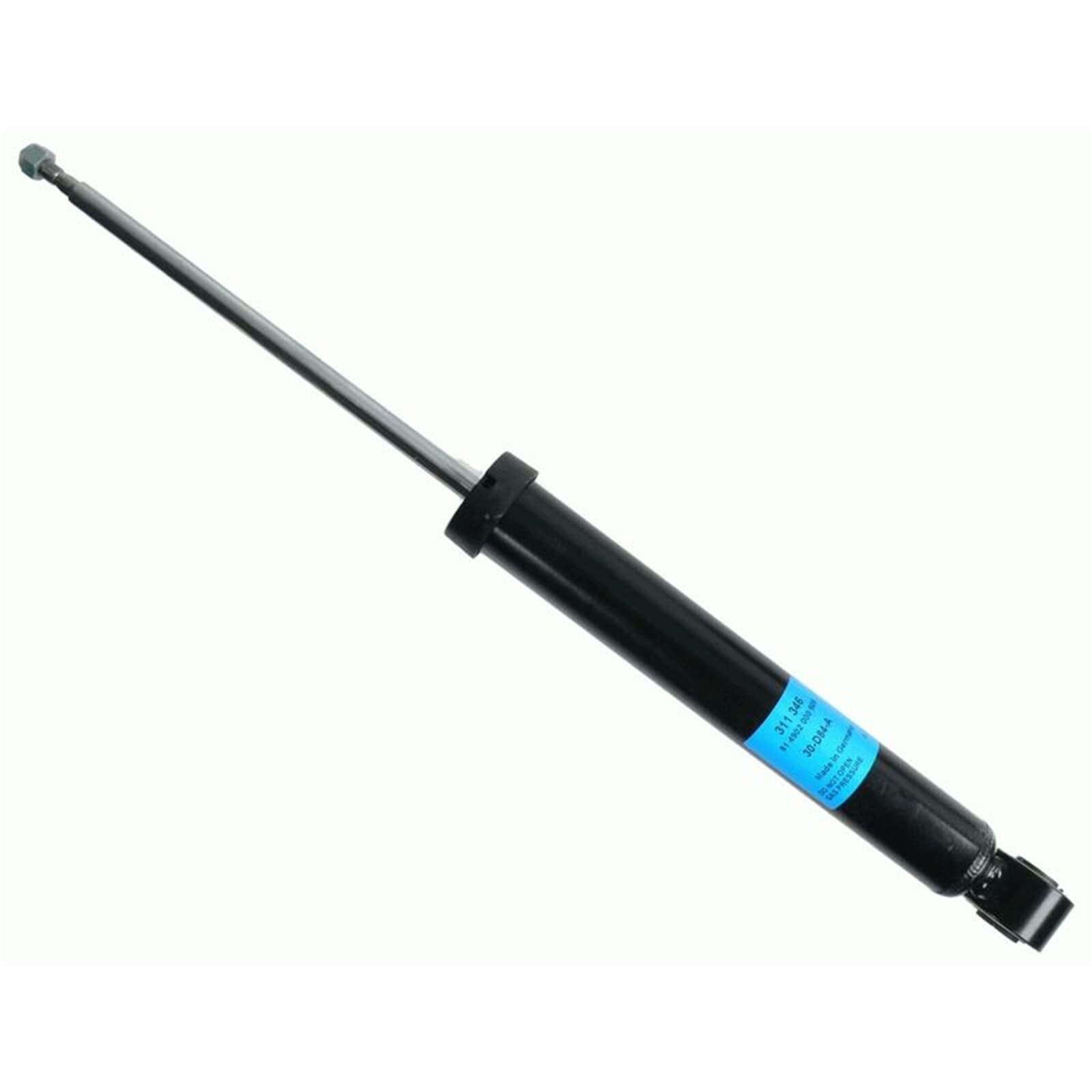 SACHS 2x Amortisseur Amortisseur télescopique Pression de gaz Essieu arrière Compatible avec VW Passat B6 Variant 3C5 311 346