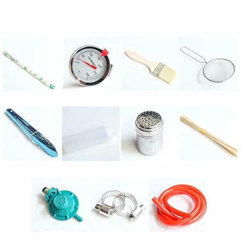 Friteuse à gaz en acier inoxydable de haute qualité avec couvercle protection - 7