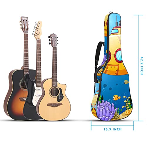 Sac à dos pour guitare basse classique folk avec sangle réglable