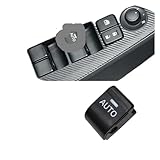 Button Switch 1pcs Car Front Left Window Switch Button Fit for Mazda CX5 CX-5 2013-2022 3 Axela 2014-2019 6 Atenza 2014-2022 Universal(1pcs for Axela 14-19)