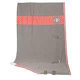  Eskadron Abschwitzdecke Fleece Stripe (NICI ltd. 2018), Cloud Grey, L (145 cm)