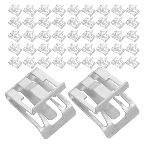 Clips de fixation en métal anti-vibration pour habillage intérieur automobile