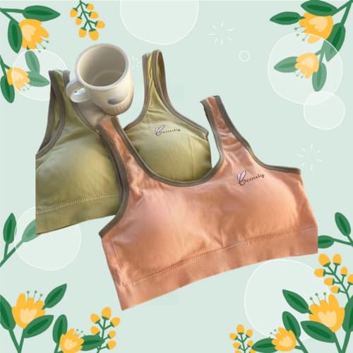 Girls Training Bra,Beginner Bras for Girls with Pads,Teen Bras for Girls Ages3