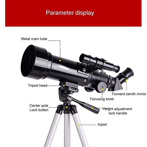 Telescopio Refractor para Adultos y Principiantes 70Mm con Trípode miniatura 2