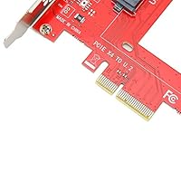 Riser-Karte, SF8639 zu PCIe 3.0 2,5-Zoll NVMe U.2 40 Gbit/s SSD-Adapterkarte für 7/10
