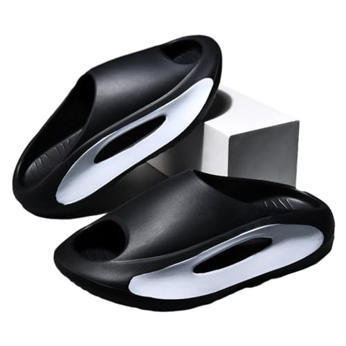 Women and Men Casual Pillow Bathroom Slippers,Fashion EVA Summer Soft Comfy Thick Sole Sandals,Lightweight Non-Slip Indoor Outdoor Garden Shoes