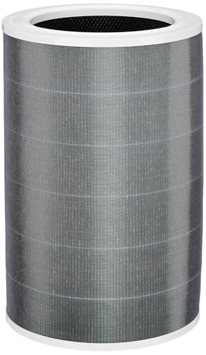 Image of Replacement Filter Compatible with Xiaomi Mi Air Purifier | Activated Carbon Replacement Filter | Removes PM2.5, Dust, Smoke, Odour & Allergens (MI-4 FBA GREY)
