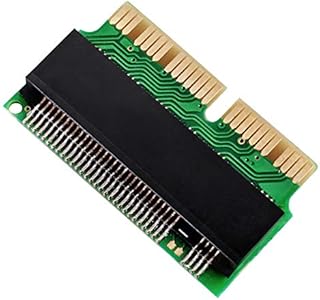 M.2 NVME SSD Convert Adapter, 12+16pin M.2 NGFF M-Key SSD Convert Card for MacBook Air Pro Retina Mid 2013 2014 2015 2016 2017, NVME AHCI SSD Upgraded Kit for A1465 A1466 A1398 A1502