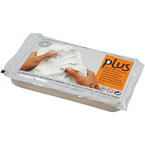 Creativ 789010 Self-Hardening Clay, light grey, 1000g - Image 3