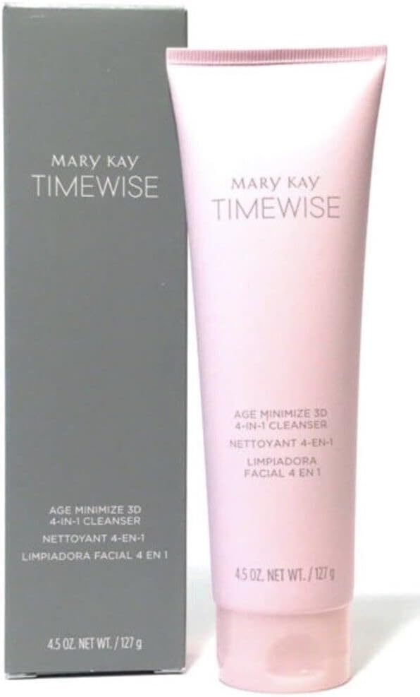 Mary Kay Timewise Age Minimize 3D 4-in-1 Cleanser Combination to Oily Skin (4.5 oz) (088998)