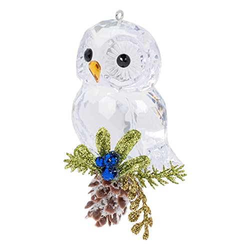 Ganz Teeny Owl Pinecone Christmas Tree Ornament 2.5 Inch Multicolor #TOP4