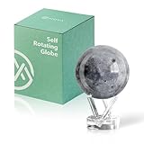 MOVA Globe - Moon Classic (4.5") | Rotating Lunar Globe Powered by Light | No Batteries Needed | Unique Desk Decor or Gift
