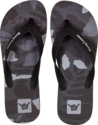 Sandalia, Hang Loose, Masculino, Preto/Preto, 39/40