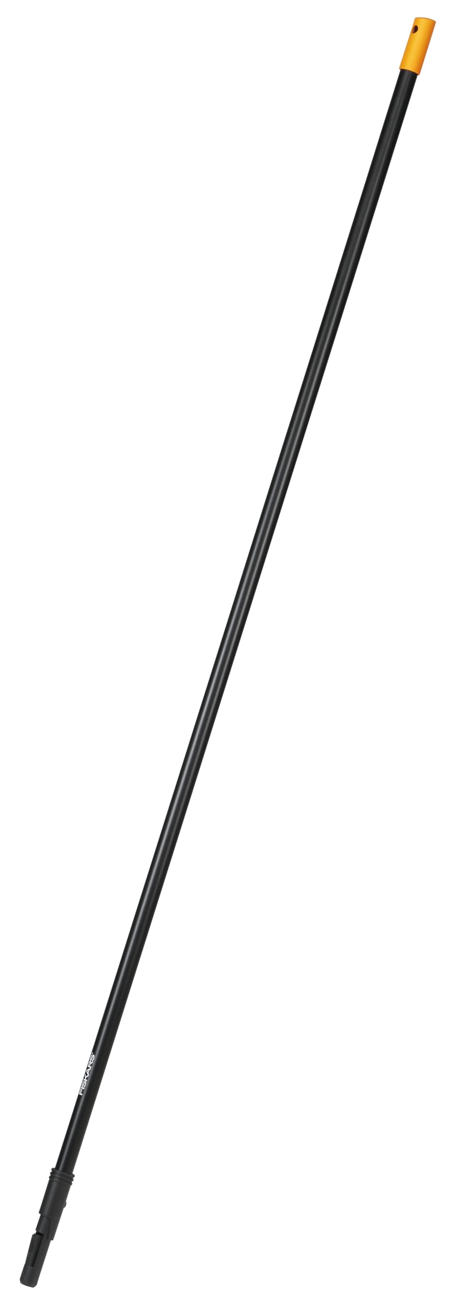 Fiskars Manche pour balais et râteaux de jardin Fiskars Solid, Longueur : 157,5 cm, Aluminium, Noir/Orange, Solid, 1014913