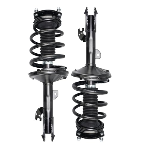 Image of PHILTOP Front Complete Struts Assembly with Coil Spring For 2001-2007 Toyota Highlander 2007-2009 Lexus RX350 2004-2006 Lexus RX330 4331660L /4331660R-Quick Loaded Suspension | Replace OE 4331660L,4331660R,for 2004-2005 Highlander,2006-2007 Highlander 2.4L /3.3L,Pre-assembled for quick install