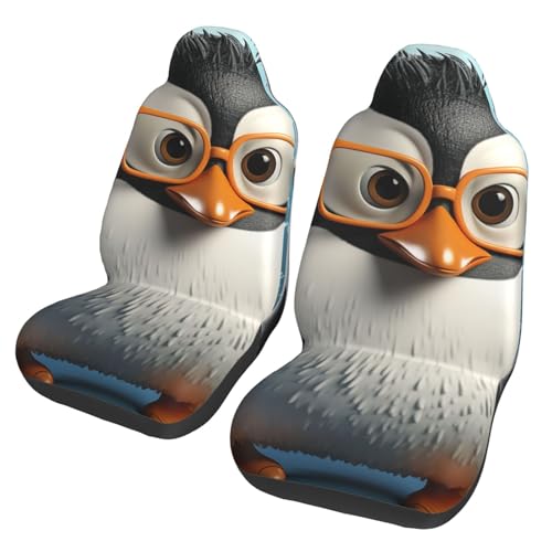 Housse de siège avant de voiture universelle pingouin contre les taches et la chaleur