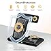 Wireless Charging Station for Apple: 3 in 1 Phone Charger Stand for iPhone 16e 16 15 14 13 12 11 Pro Max, for Apple Watch Ultra and AirPods Pro Series, Charger for Travel Home Office Nightstand Desk