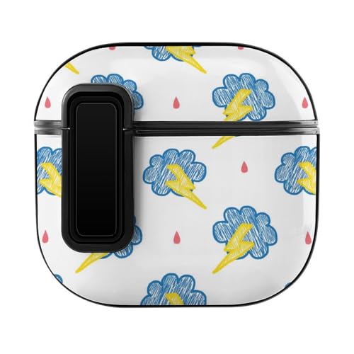 AirPods ��4���� �Ή� ���� ���_ �C���z���P�[�X �ƌ݊����̂��� �ی�J�o�[ �u���b�N�t���[�� �J���r�i�t�� �n�[�h�P�[�X ���h�~ �ϏՌ� �����h�~ �[�d�Ή� �y�� �����^�ѕ֗� �j�����p