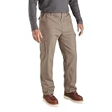 Guide Gear Outdoor 2.0 Flannel-Lined Cotton Cargo Pants Driftwood W34 L32