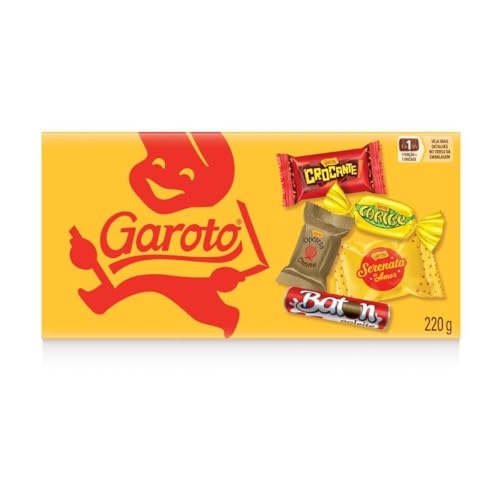 Bombom GAROTO Sortido Caixa 220g Bombom GAROTO Sortido Caixa 220g
