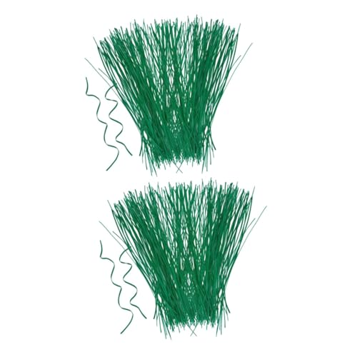 YARNOW 2 Sätze Pflanze Binden Pflanzenschnur Pflanzenbinder Für Kletterpflanzen Plant Clips Pflanzklammer Werkzeug Spanngurt Kletterpflanzenbefestigung Pflanzenkabelbinder 500 Stück * 2