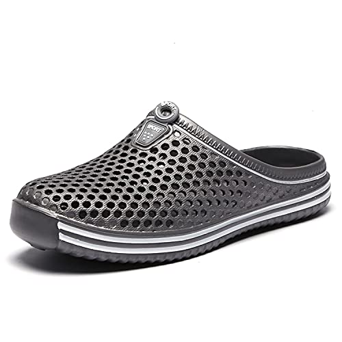 NANOXUEW Men's and Women's Unisex Hole Shoes Casual Anti slip Slippers Summer Couple Beach Breathable Quick Drying Fashion Sandals.