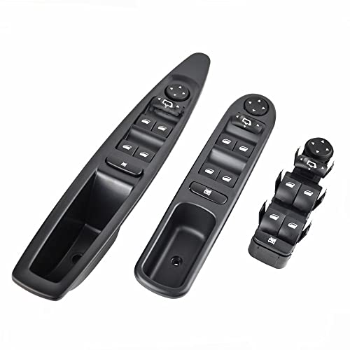 Interrupteur de vitre pour Citroën C4 2004-2010 commande avant gauche