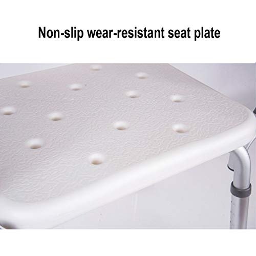 Tabouret de douche réglable 38-51cm pour bain et senior