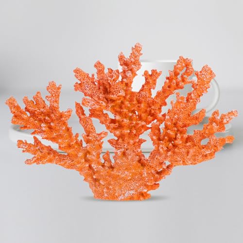 Ornement corail rouge UKCOCO pour sublimer votre table basse de salon - 8