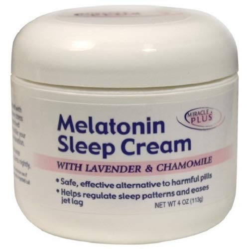 Melatonin Sleep Night Cream With Lavendar & Chamomile (4oz) - Thumbnail 3