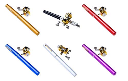 Amazon.com : Mini Portable Pocket Fishing Rod Telescopic Fishing Pole Kit with Fishing Rod and Spinning Reel Combo Kit for Saltwater Freshwater (Black) : Sports & Outdoors Amazon.com : Mini Portable Pocket Fishing Rod Telescopic Fishing Pole Kit with Fishing Rod and Spinning Reel Combo Kit for Saltwater Freshwater (Black) : Sports & Outdoors
