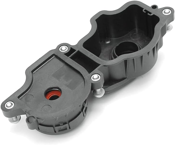 Engine Breather Separator Crankcase Oil Filter Ventilation Valve Kit for -for BMW 3 Series E46 E61 E81E 90 E83 11127799224 - (Color: Black)