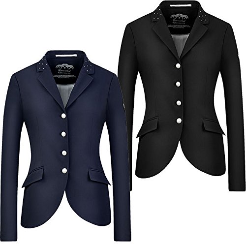 Vêtement équitation Cavallo Gloriette bleu foncé taille 36 avec broderie perles