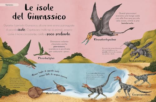Dinosauri E Altre Creature Preistoriche. Storie Per Bambini Curiosi. Vieni A Conoscere Più Di 100 Animali Vissuti Tanto Tempo Fa. Ediz. A Colori - 3