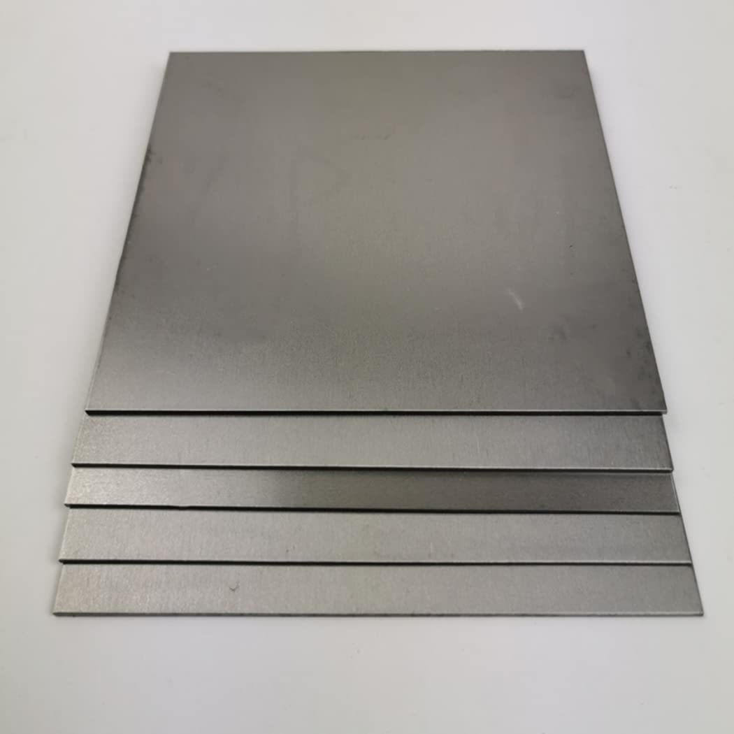 Reines Wolframblech Plattenblockfolie Wissenschaftliche Forschung und Experimente,Länge 170mm Breite 70mm,Thickness 0.3mm
