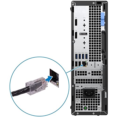 Image of Dell OptiPlex 5000 Desktop Computer - Intel Core i7 12th Gen i7-12700 Dodeca-core (12 Core) 2.10 GHz - 16 GB RAM DDR4 SDRAM - 512 GB M.2 PCI Express NVMe 3.0 x4 SSD - Small Form Factor - Black