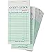 Guest Checks - 10-Pack Waiter Pads, Perfect for Bars, Cafés and Restaurant Orders - Classic Design with Copy Page, Waitress Accessories, 100 Sheets Each, 3.4 x 7 Inches